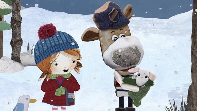 Snowy Sheep Chase