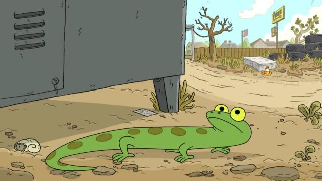 Videogioco contro rettile