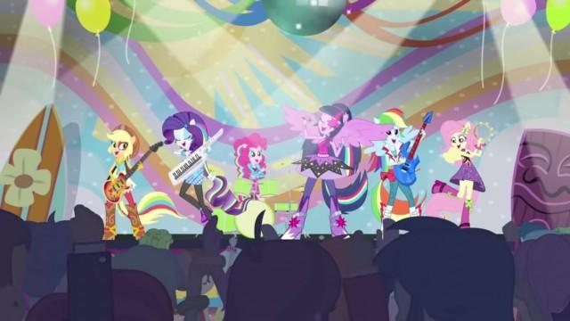 EQG RAINBOW ROCKS CORTI PREQUEL - Muovi la coda