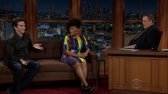 Jeff Probst, Yvette Nicole Brown, Greg Warren, guest host Billy Gardell