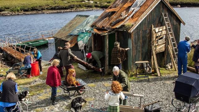 Katie Morag and Uncle Matthews Hut