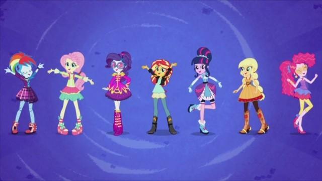 EQG RAINBOW ROCKS CORTI SEQUEL - L’amicizia negli anni