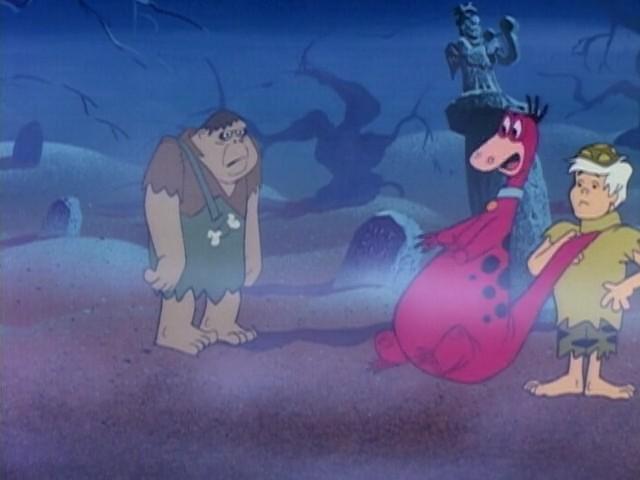 Dino and the Zombies [Pebbles, Dino & Bamm-Bamm]