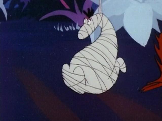 Dino and the Giant Spiders [Pebbles, Dino & Bamm-Bamm]