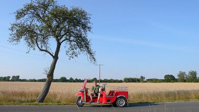 Auf drei Rädern von Bayern an die Ostsee (6)