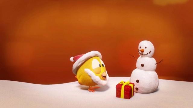 The yule log