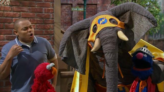 Elmo Steps in for Super Grover (repeat)
