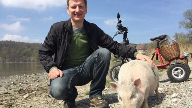 Mit Schwein am Rhein (1)