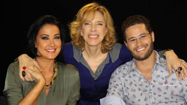 Helen Ganzarolli e Pedro Leonardo