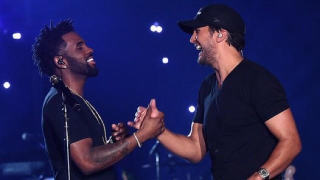 Jason Derulo and Luke Bryan