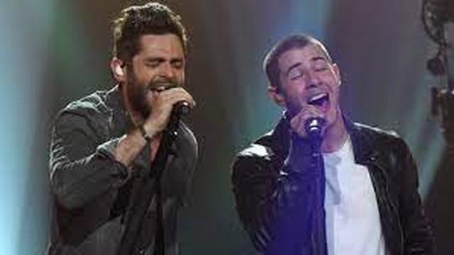 Nick Jonas and Thomas Rhett