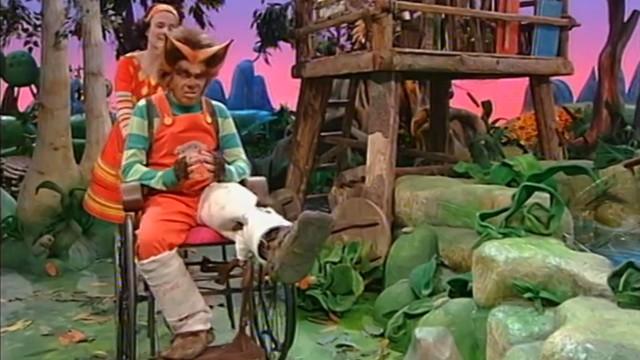 Un lupo a rotelle