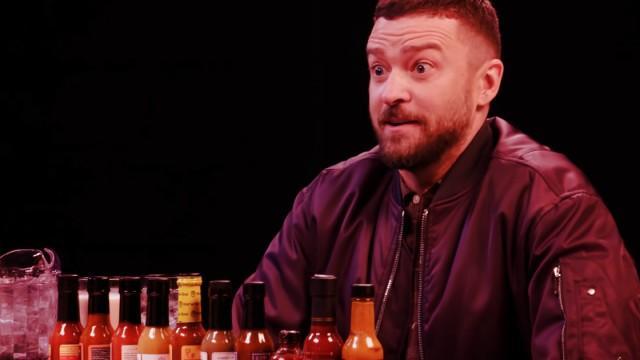 Joey Fatone Talks *NSYNC, DJ Khaled, and Guy Fieri While Eating Spicy Wings
