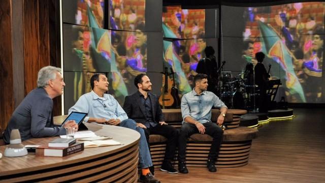 Marcel de Souza, David Feldman e Raulzinho Neto