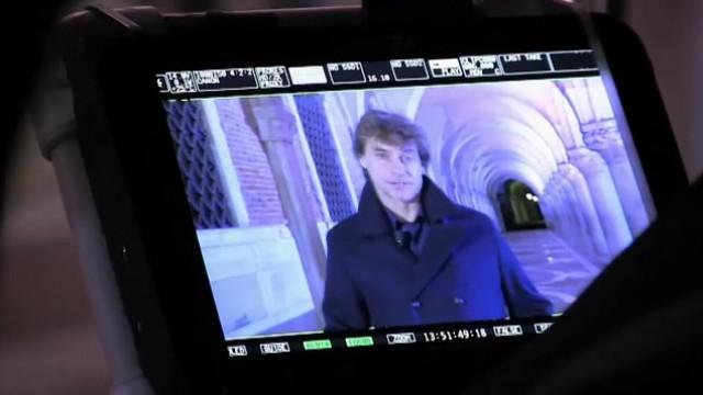 Backstage di Stanotte a Venezia