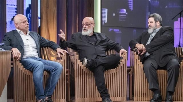 Leandro Karnal, Welder Rodrigues, Fábio Mesquita e Jorge Moll