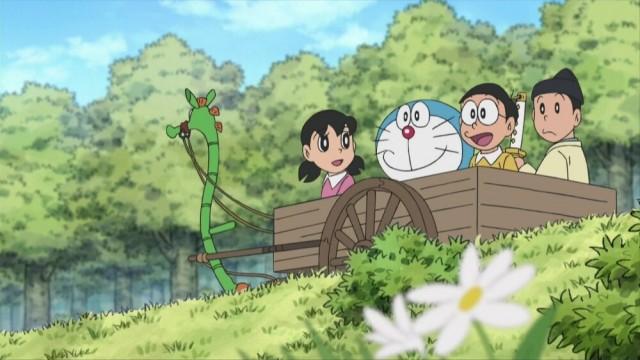 Las guerras Genpei de Doraemon, rescatad a doña Shizuka