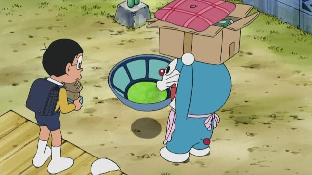 Aventura en el tiempo, el misterio de la figura de Nobita / La puerta sin casa