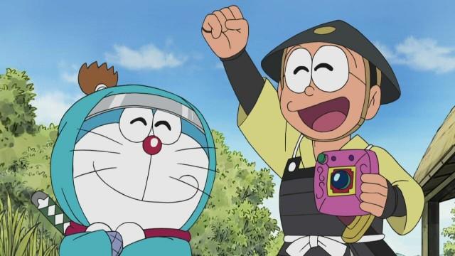 Do your Best, Sengoku Rider Nobibe / Doraemon and Perman Close Call!? / Hino Sumire's Secret Love