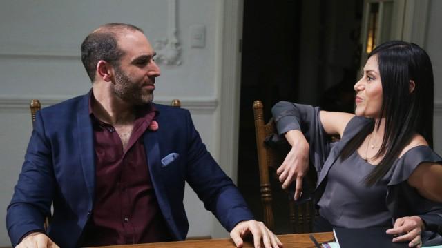 Sam le robó un beso a Antonio