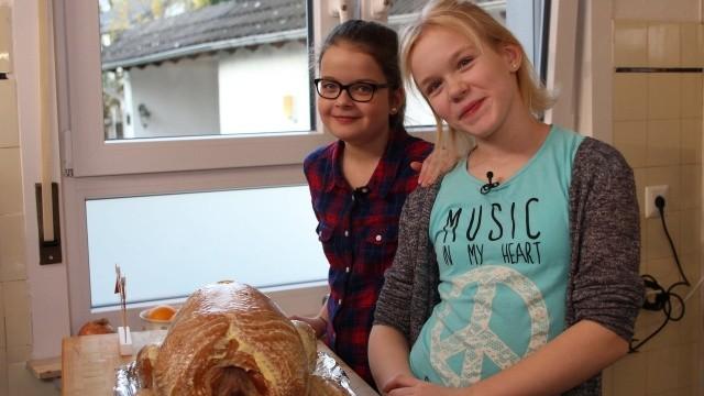 Clara und Carolin kochen für Thanksgiving