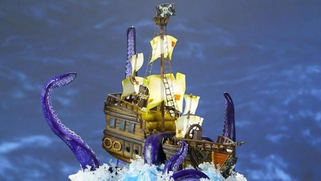Sea Monster, Whale and One Drop Cakes