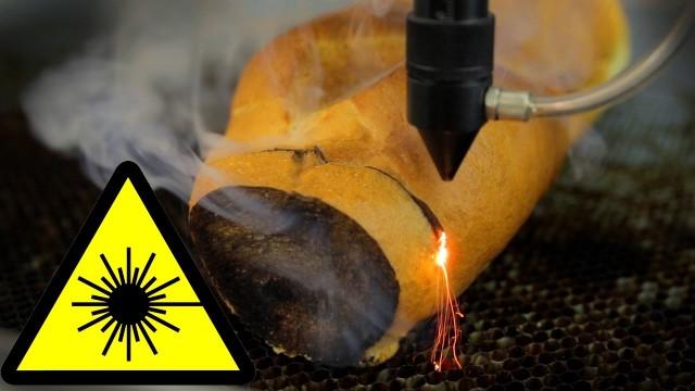 Can a Laser Make Instant Toast?