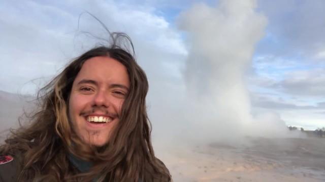 volevamo prendere un geyser in faccia