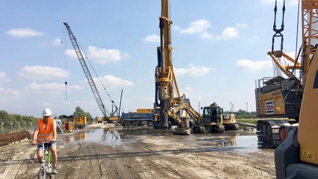Die A20 - Großbaustelle bei Tribsees