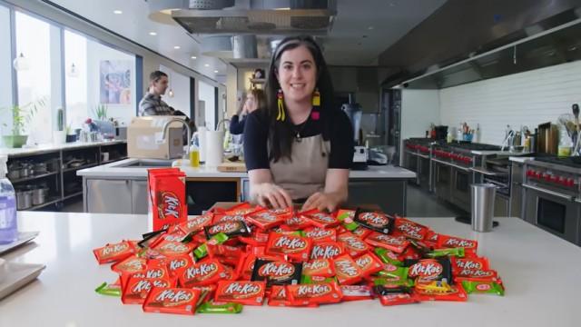 Pastry Chef Attempts to Make Gourmet Kit Kats