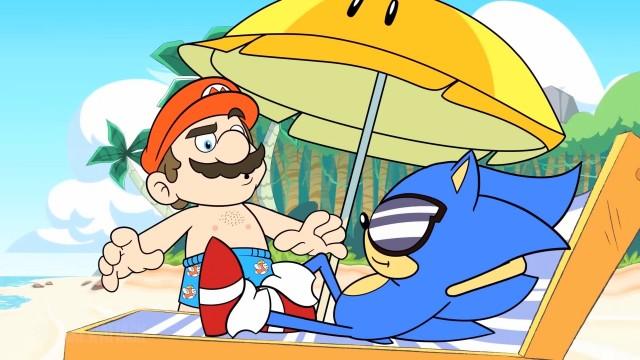 Mario VS Sonic
