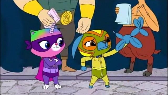 Mighty Meow and Super Lucha