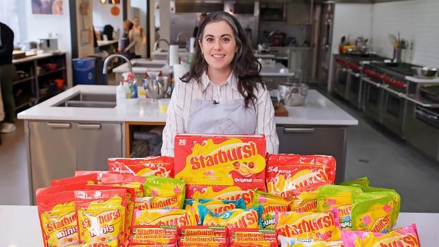 Pastry Chef Attempts to Make Gourmet Starbursts