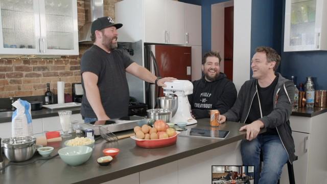 Big Jay Oakerson & Dan Soder Make Wawa-Inspired Apple Fritters