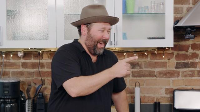 Colin Quinn & Nick Di Paolo Make Chicken Parmesan Sandwiches