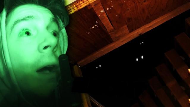Ethan Explores Mark's Haunted Basement
