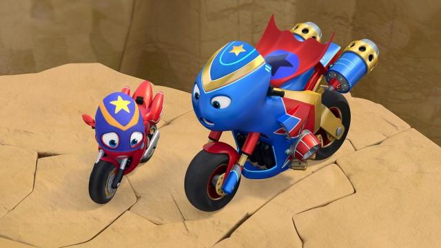 Steel Awesome Meets Vroom Boy