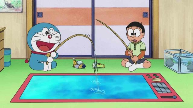 El acuario portátil / El recompensamono / El largo día de Nobita