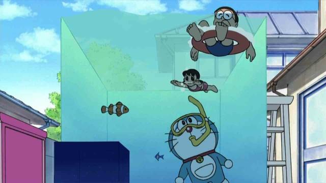 Córtame un trozo de mar / ¡Encárgate tú! El guante del relevo / Los tres días de hambre de Nobita
