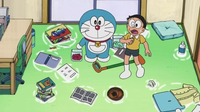Todo ordenado con las bolas hundidoras / Nobita, el tasador de tesoros