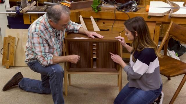 Mid-Century Modern Nightstand with Jaida!