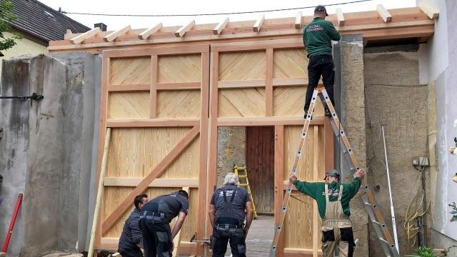 Wie man ein Hoftor schreinert