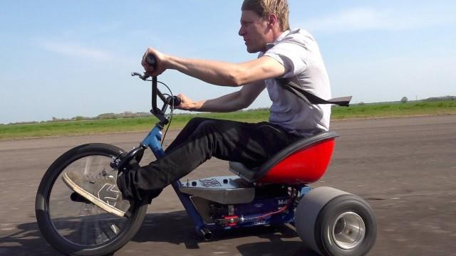 20,000 Watt Electric Drift Trike