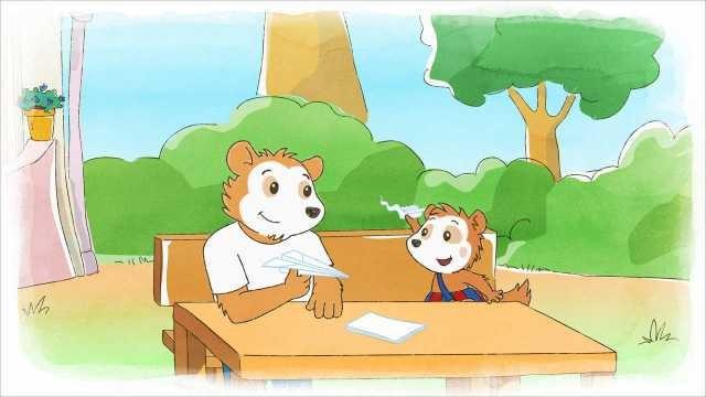 Bobo and the paper planes