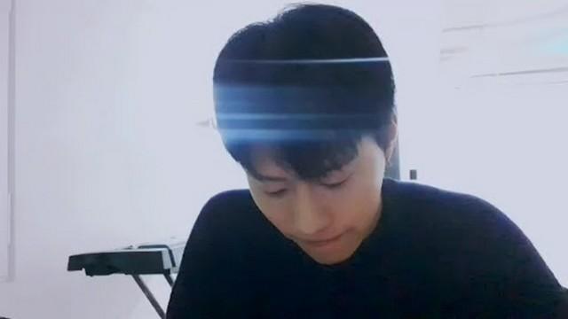 Talking with Teo late at night