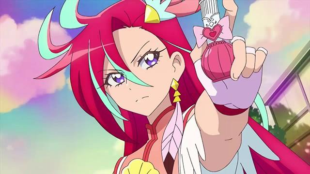 Aquí llega nuestra superior. ¡Arde, Cure Flamingo!
