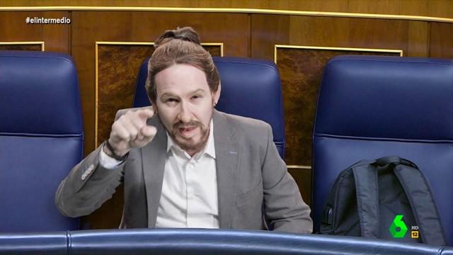 (16-03-21) La imitación de Joaquín Reyes a Pablo Iglesias, "el bueno, no el fundador del PSOE": "España se me queda pequeña"