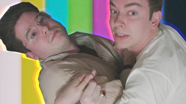 Trapped in the closet.