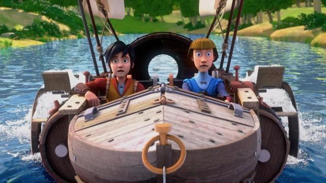 Leo und das Motorboot