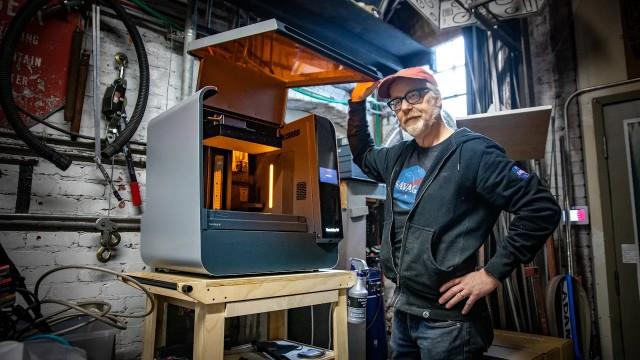 Resin 3D Printer Station!